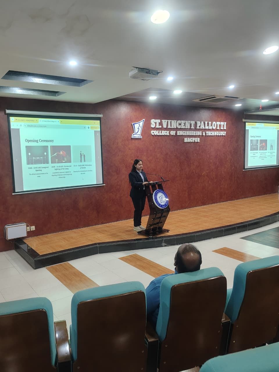 Opening ceremony of Intel DevMeet 1.0 at St. Vincent Pallotti College of Engineering and Technology, Nagpur