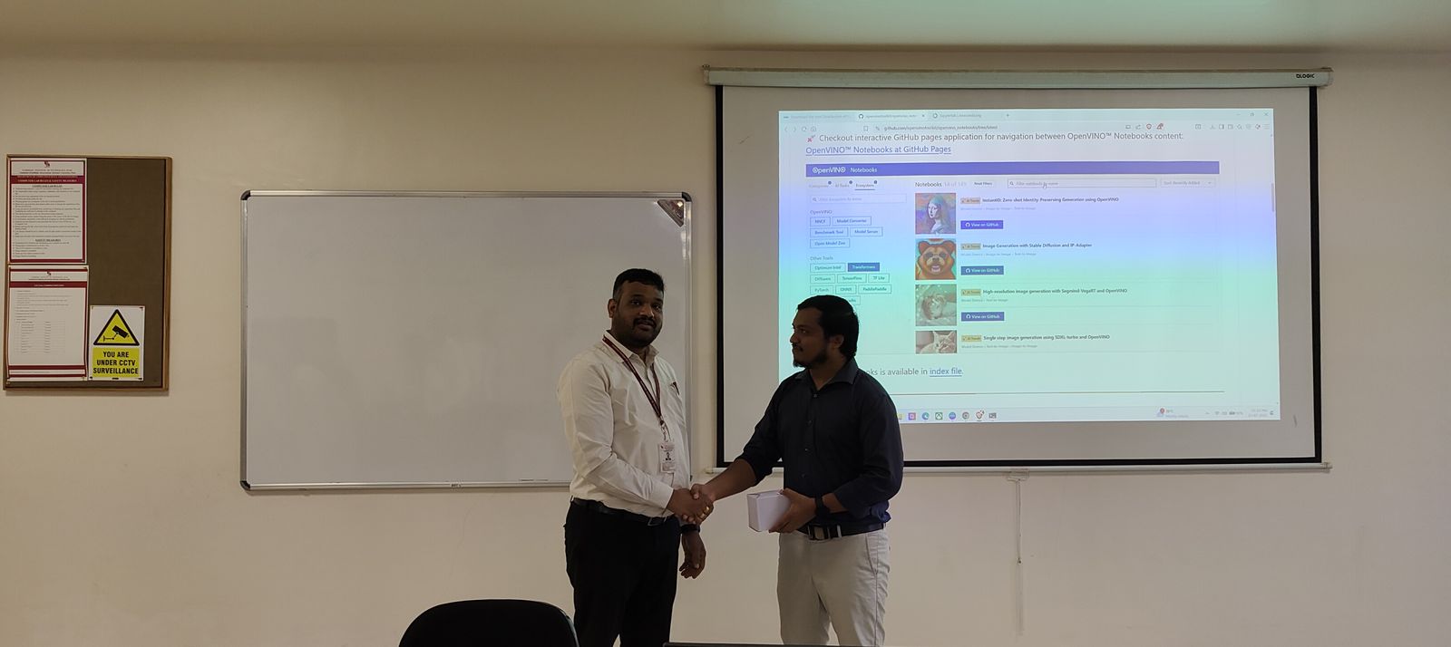 Intel OpenVINO lab session, Pune